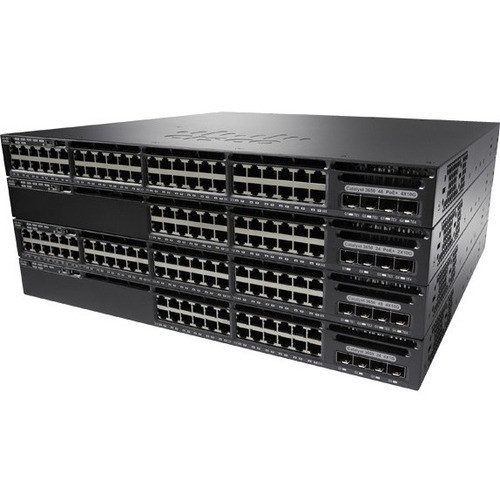 Cisco Catalyst 3650-48FS Layer 3 Switch - 48 Ports - Manageable - 10/100/1000Base-T - Refurbished - 4 Layer Supported - 4 SFP Slots - (WS-C3650-48FS-E-RF) WS-C3650-48FS-E-RF Switches & Bridges physical Cisco Fleet Network Canada
