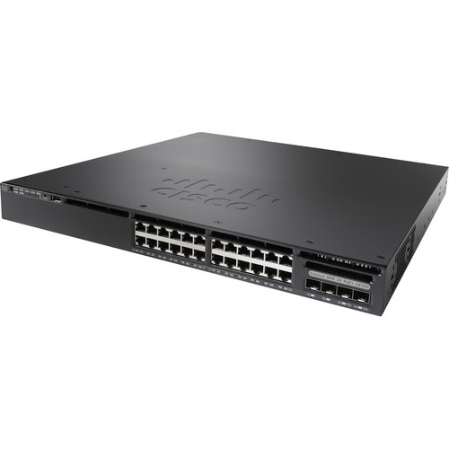 Cisco Catalyst WS-C3650-24TS Ethernet Switch - 24 Ports - Manageable - Gigabit Ethernet - 10/100/1000Base-T, 1000Base-X - Refurbished (Fleet Network)