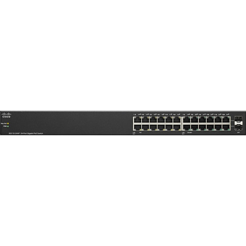 Cisco SG110-24HP 24-Port PoE Gigabit Switch - 24 Ports - Gigabit Ethernet - 10/100/1000Base-T, 1000Base-X - Refurbished - 2 Layer - - (SG110-24HP-NA-RF) SG110-24HP-NA-RF Switches & Bridges physical Cisco Fleet Network Canada