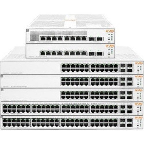 Aruba JL681A ABA Instant On 1930 8G Class4 PoE Switch - 10 Ports - 8 PoE - 2 SFP Slots - 124W PoE Budget - Layer 3 Manag