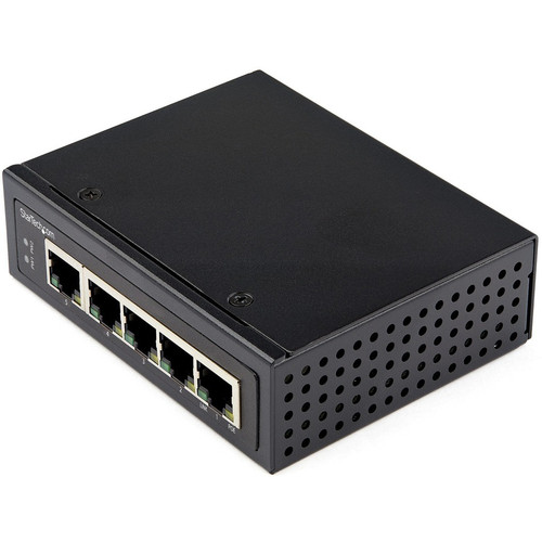 StarTech.com Industrial 5 Port Gigabit PoE Switch 30W - Power Over Ethernet Switch - GbE POE+ Network Switch - Unmanaged - IP-30 - 5 - (Fleet Network)