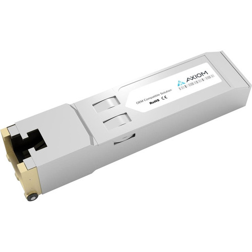 Axiom 1000BASE-T SFP Transceiver for Juniper - QFX-SFP-1GE-T - 100% Juniper Compatible 1000BASE-T SFP (Fleet Network)