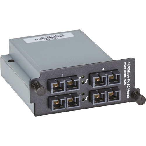 Black Box Expansion Module - For Optical Network, Data NetworkingOptical FiberFast Ethernet - 100Base-FX4 x Expansion Slots - SFP - (Fleet Network)