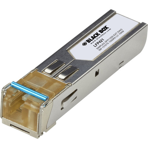 Black Box SFP (mini-GBIC) Module - For Optical Network, Data Networking - 1 x LC Simplex 1000Base-X Network - Optical Fiber - - - - - (Fleet Network)