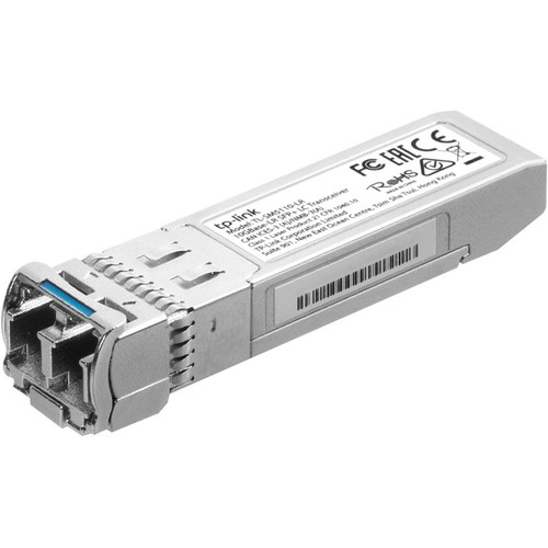 TP-Link 10GBase-LR SFP+ LC Transceiver - For Optical Network, Data Networking - 1 x LC Duplex 10GBase-LR Network - Optical Fiber - - - (TL-SM5110-LR) TL-SM5110-LR XFP physical TP-LINK Fleet Network Canada