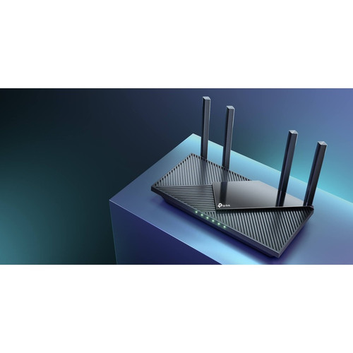 TP-LINK ARCHER AX55 AX3000 Dual-Band Gigabit Wi-Fi 6 Router - 4 External Antennas - Gigabit Ethernet - Alexa Compatible