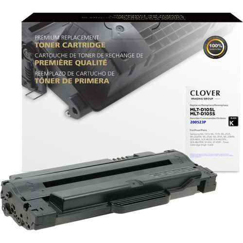 Clover Technologies Remanufactured Toner Cartridge - Alternative for Samsung - Black - Laser - High Yield - 2500 Pages (Fleet Network)