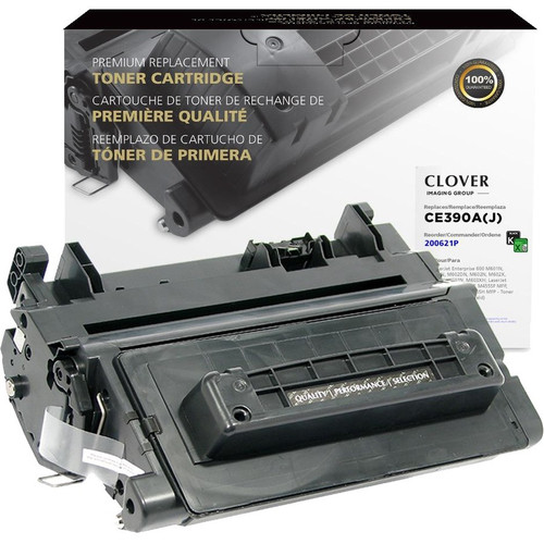 Clover Technologies Remanufactured Toner Cartridge - Alternative for HP 90A - Black - Laser - Extended Yield - 18000 Pages (Fleet Network)