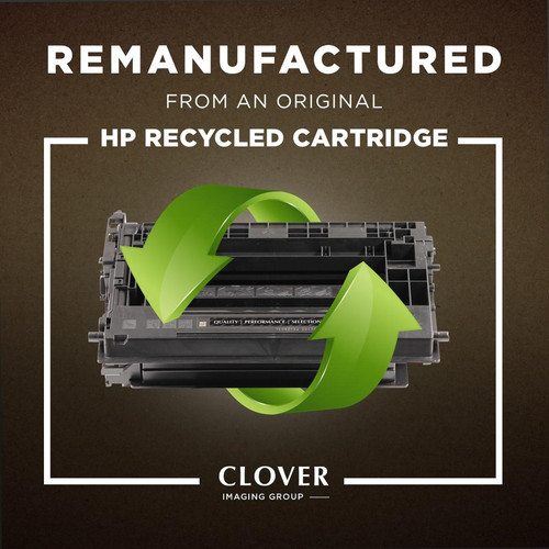 Compatible Clover Technologies 200610P Remanufactured Laser Toner Cartridge - Black - 10000 Page Yield - with HP 14A - 14X - CF214A - CF214X