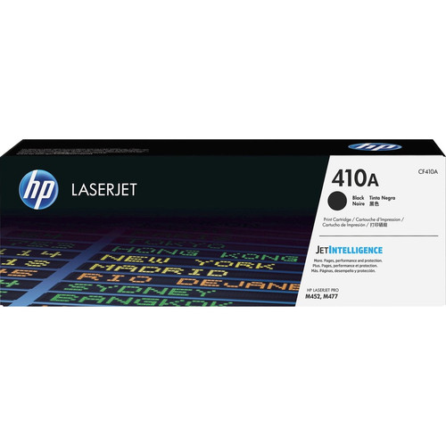 HP 410A (CF410A) Original Toner Cartridge - Single Pack - Laser - 2300 Pages - Black - 1 Each (CF410A) CF410A Toner Cartridges physical HP Fleet Network Canada