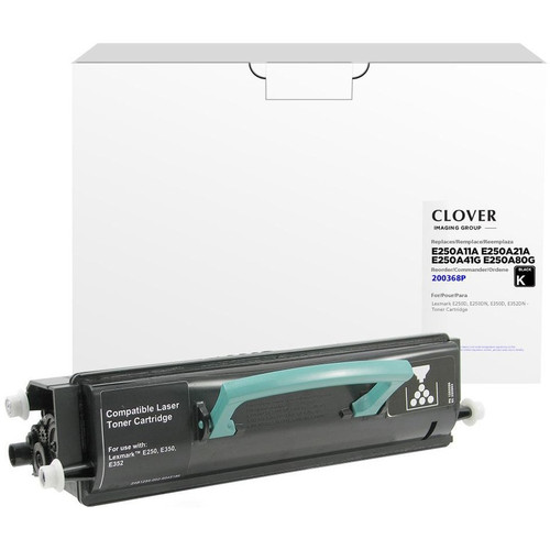 Clover Technologies Remanufactured Toner Cartridge - Alternative for Lexmark - Black - Laser - 3500 Pages (Fleet Network)