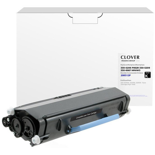 Clover Technologies Toner Cartridge - Alternative for Dell - Black - Laser - High Yield - 1 Pack (Fleet Network)