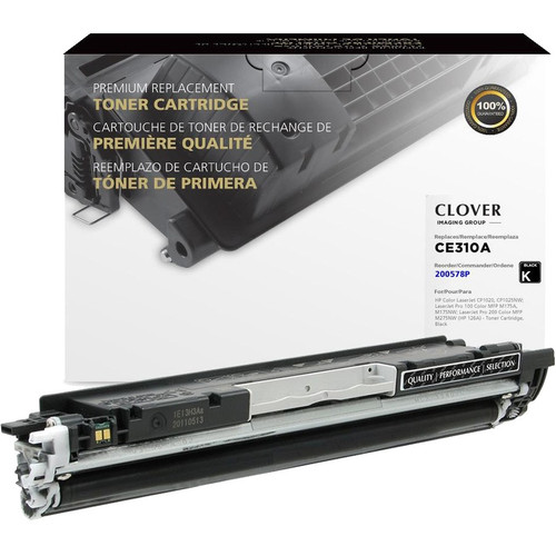 Clover Technologies Remanufactured Toner Cartridge - Alternative for HP 126A - Black - Laser - 1200 Pages (Fleet Network)