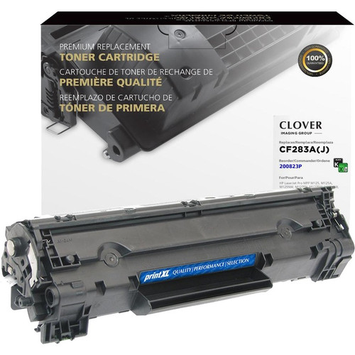 Clover Technologies Remanufactured Toner Cartridge - Alternative for HP 83A - Black - Laser - Extended Yield - 2000 Pages (Fleet Network)