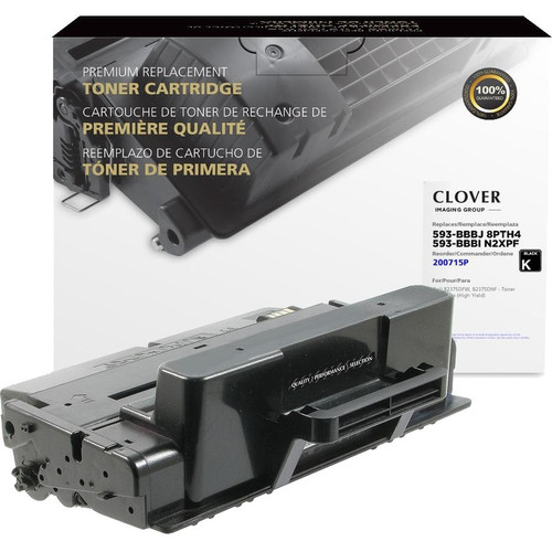 Clover Technologies Toner Cartridge - Alternative for Dell - Black - Laser - 10000 Pages - 1 Pack (Fleet Network)