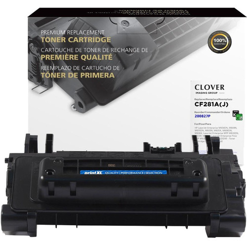 Clover Technologies Remanufactured Toner Cartridge - Alternative for HP 81A - Black - Laser - Extended Yield - 18000 Pages (Fleet Network)