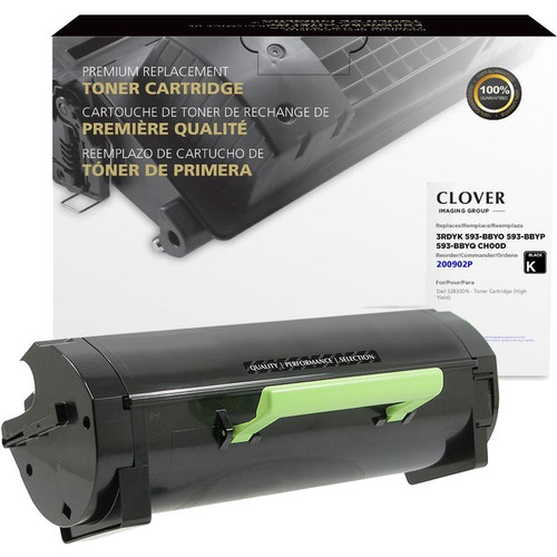 Clover Technologies Remanufactured Toner Cartridge - Alternative for Dell - Black - Laser - High Yield - 8500 Pages (200902P) 200902P Toner Cartridges physical Clover Technologies Fleet Network Canada