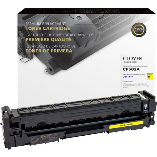 Clover Technologies Remanufactured Toner Cartridge - Alternative for HP 202A - Yellow - Laser - 1300 Pages (Fleet Network)
