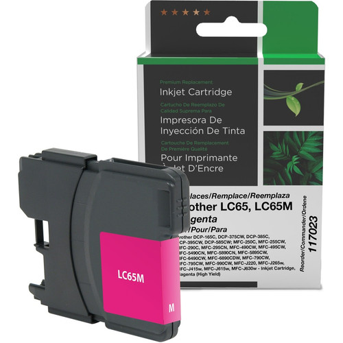 Clover Technologies Remanufactured Ink Cartridge - Alternative for Brother - Magenta - Inkjet - High Yield - 750 Pages - 1 Each (Fleet Network)