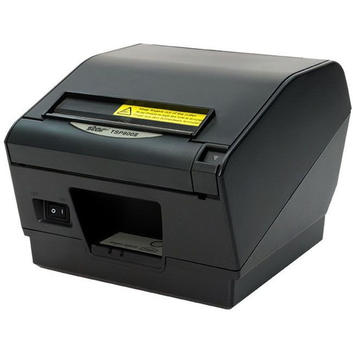 Star Micronics Thermal Printer TSP847IIE3-24 GRY RX US - Ethernet - Locking Gray - Receipt Printer - 180 mm/sec - Monochrome - Auto (Fleet Network)