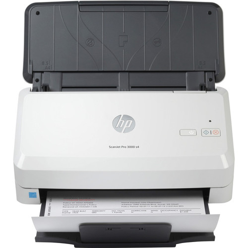 HP ScanJet Pro 3000 S4 Sheetfed Scanner - 600 dpi Optical - 40 ppm (Mono) - 40 ppm (Color) - Duplex Scanning - USB (Fleet Network)