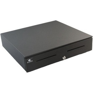 apg 1816 Cash Drawer - 5 Bill - 5 Coin - Steel - Black - 4.20" (106.68 mm) Height x 18" (457.20 mm) Width x 16.70" (424.18 mm) Depth - (Fleet Network)