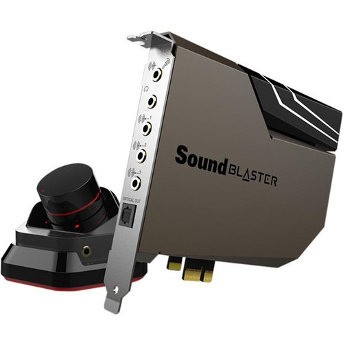 Sound Blaster AE-7 Sound Board - 5.1 Sound Channels - Internal - PCI Express - 127 dB - 4 Byte 384 kHz Maximum Playback Sampling Rate (70SB180000000) 70SB180000000 Unpublished physical Sound Blaster Fleet Network Canada