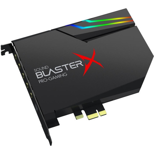 Creative Sound BlasterX AE-5 Plus - 122 bit DAC Data Width - 7.1 Sound Channels - Internal - PCI Express - 122 dB - 4 Byte 384 kHz - 1 (70SB174000003) 70SB174000003 Unpublished physical Creative Fleet Network Canada