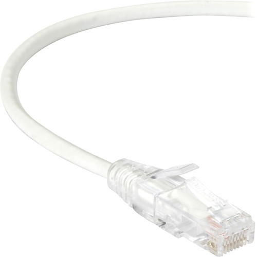Black Box Slim-Net Cat.6 UTP Patch Network Cable - 7 ft Category 6 Network Cable for Patch Panel, Wallplate, Network Device - First 1 (Fleet Network)