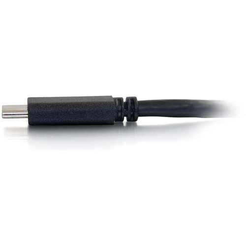 C2G 6ft USB C to DisplayPort Cable - USB C to DP Adapter Cable - USB C 3.1 - 4K 30Hz - Black - M/M - 6 ft (1.83 m) DisplayPort/USB A/V (26902)