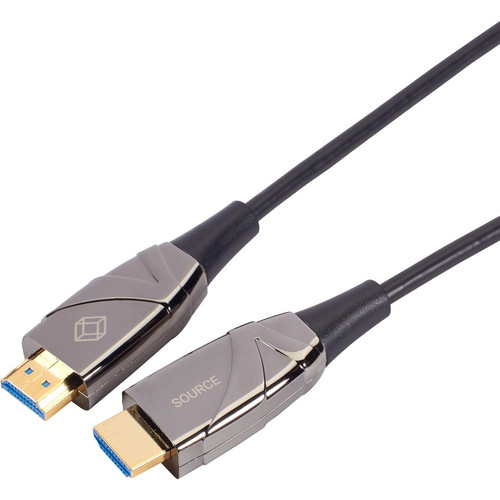 Black Box High-Speed HDMI 2.0 Active Optical Cable (AOC) - 49.2 ft Fiber Optic A/V Cable for Audio/Video Device, Transmitter, Video - (Fleet Network)