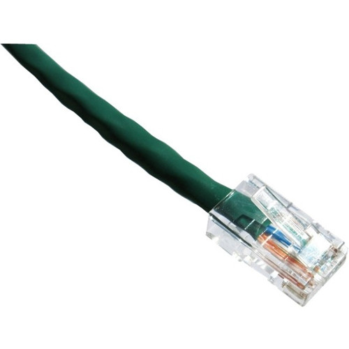 Axiom 6-INCH CAT6 550mhz Patch Cable Non-Booted (Green) - 6" Category 6 Network Cable for Media Converter, Router, Switch, Patch Hub, (Fleet Network)