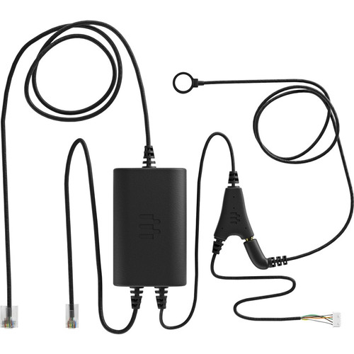 EPOS | SENNHEISER Electronic Hook Switch Cable - 3.2 ft RJ-45/RJ-9 Phone Cable for Wireless Headset, IP Phone, Phone, Electronic Hook (1000754) 1000754 Phone Cable physical EPOS | Sennheiser Fleet Network Canada
