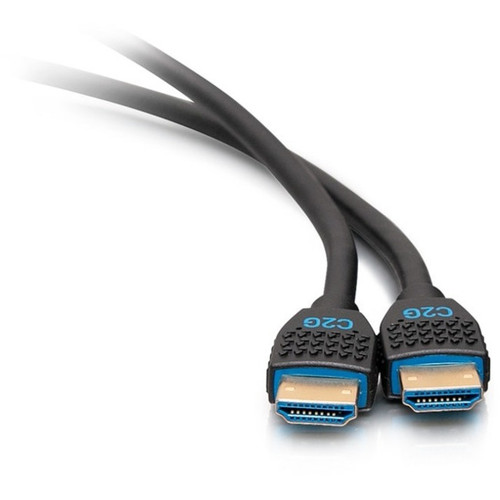 C2G 6ft Performance Series Ultra Flexible High Speed HDMI Cable w Ethernet - In-Wall CMG Rated - 4K 60Hz - M/M - Black - 6 ft (1.83 m) (C2G10377)