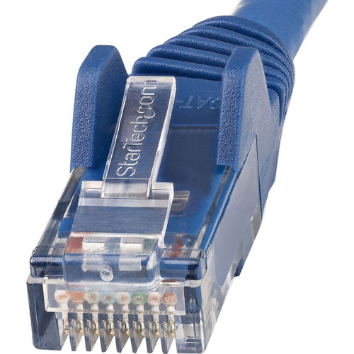 StarTech. com N6LPATCH10BL CAT6 Ethernet Patch Cable - 10 ft (3m) LSZH Blue Snagless RJ45 10GbE 100W PoE++