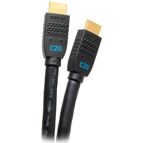 C2G C2G10382 Performance Series Ultra Flexible High Speed HDMI Cable - 25ft - 4K 60Hz - 18 Gbit/s - CMG/FT4 Rated - Black