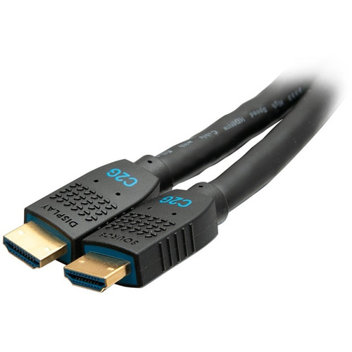 C2G 50ft Ultra Flexible 4K Active HDMI Cable Gripping 4K 60Hz - In-Wall M/M - 50 ft HDMI A/V Cable for Computer, Projector, Monitor, - (C2G10384) C2G10384 AV Cable physical C2G Fleet Network Canada