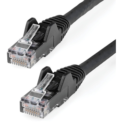 StarTech.com 30ft (9m) CAT6 Ethernet Cable, LSZH (Low Smoke Zero Halogen) 10 GbE Snagless 100W PoE UTP RJ45 Black Network Patch Cord, (N6LPATCH30BK) N6LPATCH30BK Network Cable physical StarTech.com Fleet Network Canada