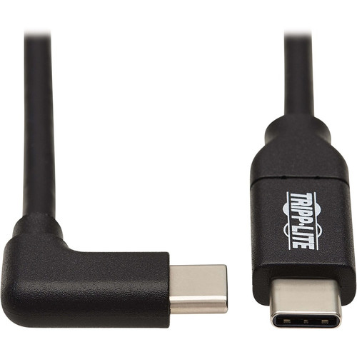 Tripp Lite U040-02M-C-5ARA USB-C to USB-C Cable, M/M, Black, 2 m (6.6 ft.) - 6.6 ft Thunderbolt 3 Data Transfer Cable for Smartphone, (Fleet Network)