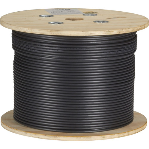 Black Box GigaTrue Cat.6a S/FTP Network Cable - 1000 ft (304.80 m) Category 6a Network Cable for Network Device - First End: Bare Wire (Fleet Network)