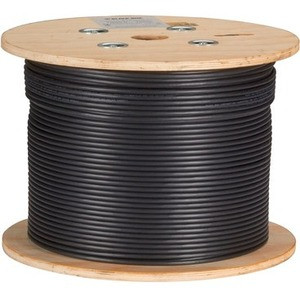 Black Box CAT6A Bulk Cable Stranded UTP 650 MHz CM PVC PoE 1000 ft - 1000 ft Category 6a Network Cable for Network Device - First End: (Fleet Network)