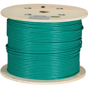 Black Box CAT6A Bulk Cable Stranded UTP 650 MHz CM PVC PoE 1000 ft - 1000 ft Category 6a Network Cable for Network Device - First End: (Fleet Network)