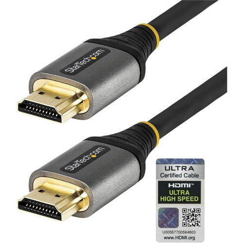 StarTech.com 3ft/1m HDMI 2.1 Cable, Certified Ultra High Speed HDMI Cable 48Gbps, 8K 60Hz/4K 120Hz HDR10+, 8K HDMI Cable, - 3.3ft/1m - (Fleet Network)