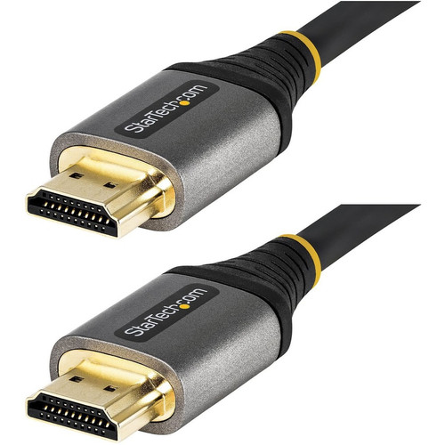 StarTech.com 6ft (2m) Premium Certified HDMI 2.0 Cable, High Speed Ultra HD 4K 60Hz HDMI Cable with Ethernet, HDR10, UHD HDMI Monitor (Fleet Network)
