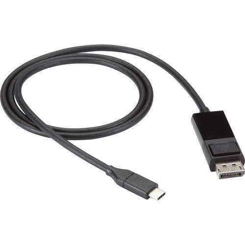 Black Box USB-C Adapter Cable - USB-C to DisplayPort Adapter, 4K60, DP 1.2 Alt Mode - 3 ft DisplayPort/USB-C A/V Cable for Audio/Video (VA-USBC31-DP12-003) VA-USBC31-DP12-003 AV Cable physical Black Box Fleet Network Canada
