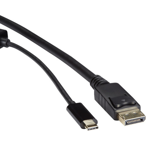 Black Box USB C To DisplayPort Adapter Cable 10 Ft DP 1.2 Alt Mode HDR A V For Notebooks And Devices VA-USBC31-DP12M-010