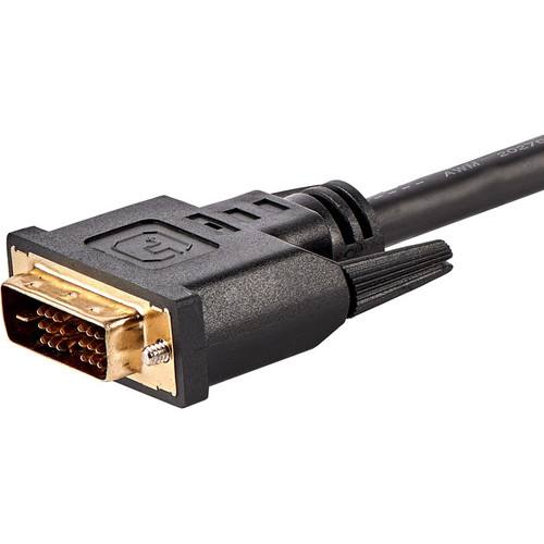 StarTech.com 6ft (1.8m) HDMI to DVI Cable, DVI-D to HDMI Display Cable (1920x1200p), 10 Pack, Black, HDMI to DVI-D Adapter Cord M/M - (HDMIDVIMM610PK)