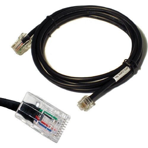 apg Printer Interface Cable | CD-101A Cable for Cash Drawer to Printer| 1 x RJ-12 Male - 1 x RJ-45 Male | Connects to EPSON and Star - (Fleet Network)