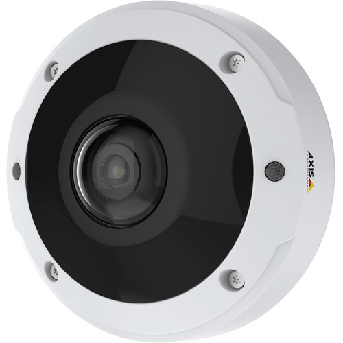 AXIS 02018-001 M3077 6MP Outdoor Dome Network Camera - White - 2560 x 1920 - 65. 62 ft IR Night Vision - H. 264/H. 265 - PoE - IP66