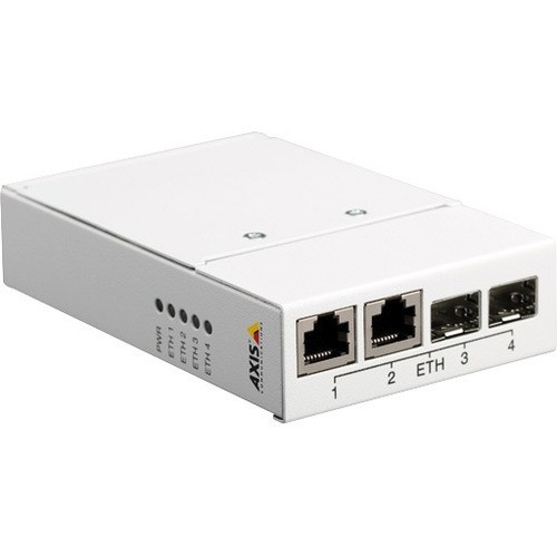 AXIS T8606 Transceiver/Media Converter - 2 x Network (RJ-45) - 2 x Expansion Slots - SFP - 2 x SFP Slots - DC - Rail-mountable, Shelf (5901-261) 5901-261 Transceivers & Media Converters physical AXIS Fleet Network Canada